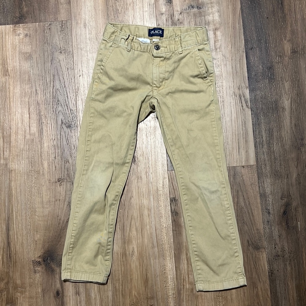 The Children’s Place - Flat Front - Adjustable Wasit - Khaki Pants - Size 6